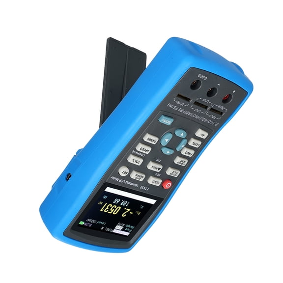 Thalyn Portable Capacitance Tester Resistance 2.5-inch LCD Digital Handheld 100kHz Meter Multimeter Tester for Inductance Capacitance Resistance Measuring 0.6 Vrms