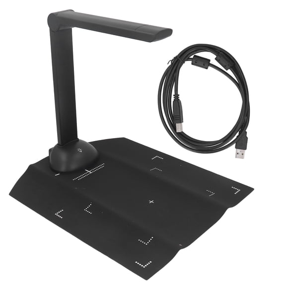 Thalyn Portable HD Scanner Book Document Scanner, Portable High Definition Scanner Wide Application Multifunctional for Company