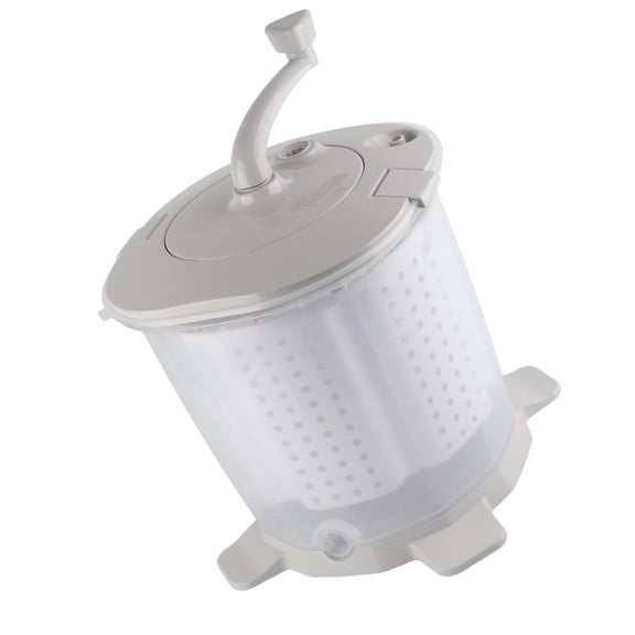 Thalyn Portable Hand Crank Washing Machine Manual Washing Machine, Portable Manual Washing Machine Nordic Grey for Dormitory