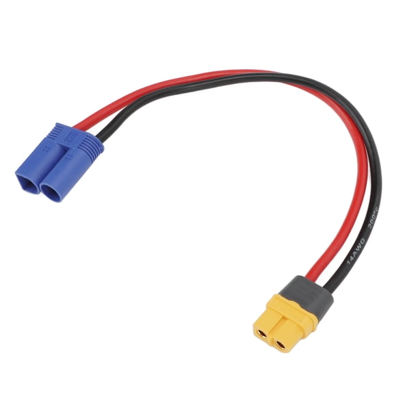 Thalyn RC Female to EC5 Male RC Female To EC5 Male Cable, Specifically Designed EC5 Adapter Cable for RC Drones for RC Cars for RC Boats