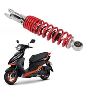 Thalyn Rear Spring Motorcycle Rear Shock Absorber 300MM 3000LB Steel Alloy, Suspension Damper, Easy to install with high strength spring, replacement for JOG 100, Fine treatment and stylish decor