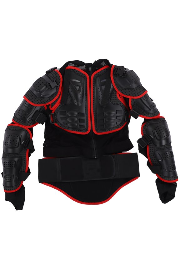 Riding Armor Protective Jacket Full Body Armor for Adults, Breathable Fabric with Strong Impact , Adjustable Fit, Ergonomic Design, Applicable People: Adults