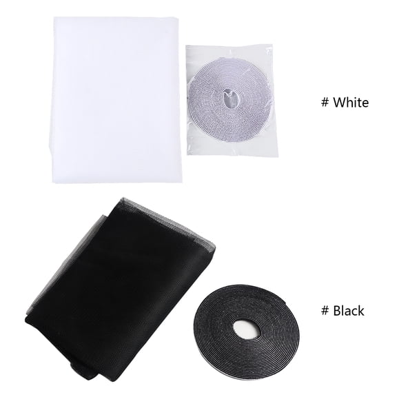 Thalyn Screen Roll Window Mesh Screen 4 x 5 FT Screen Roll Screen Replacement for Window Door and Patio Screen Protection Patio Screens with Fixated Tape