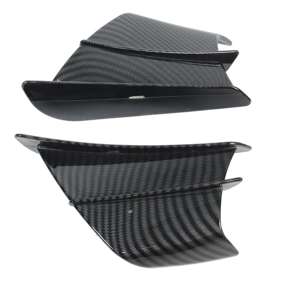 Thalyn Side Fairings Winglets Side Fairings Winglets, Motorcycle Wind Wing Carbon Fibre Style for Motorbike