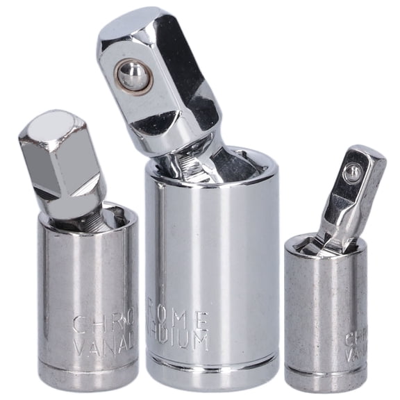 Thalyn Socket Adapter Universal Joint Set, Joint Socket Set 3pcs for Ratchet Wrench