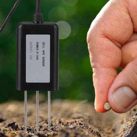 Thalyn Soil NPK Sensor Soil Sensor, High Precision Soil Tester for Soil Research for Agricultural Production for Orchard Nursery for Greenhouse Breeding