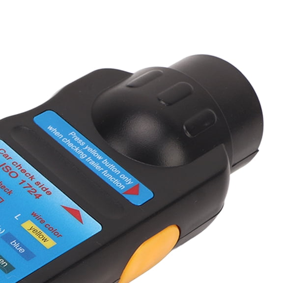 Thalyn Towing Light Wiring Tester Trailer Wiring Circuit Tester, 12V Battery Powered High Performance 7pin Towing Light Diagnostic Tool Plug and Play for Caravans
