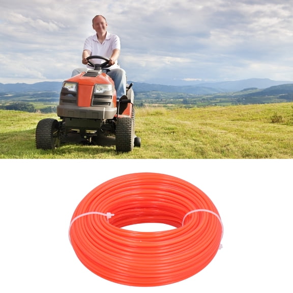 Thalyn Trimmer Nylon Cord Mower Trimmer Line, 50 Meters Trimmer Line for Agriculture for Garden
