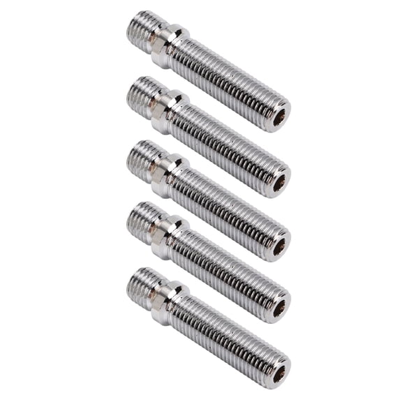 Thalyn Wheel Stud Conversion Kit 20pcs Extended Wheel Conversion Stud 58mm Length 41mm Shank Steel Cold Forged with Zinc Coated, Professional Wheel Stud Adapter for Cars