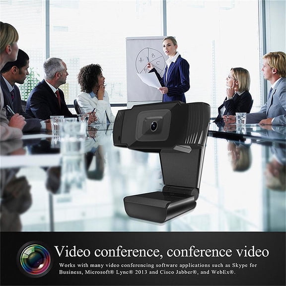 Thalyn Wide Compatibility 1080p 1080P Webcam 30fps Auto Focus Web Cam Noise-reduction MIC Laptop Camera USB Plug & Play