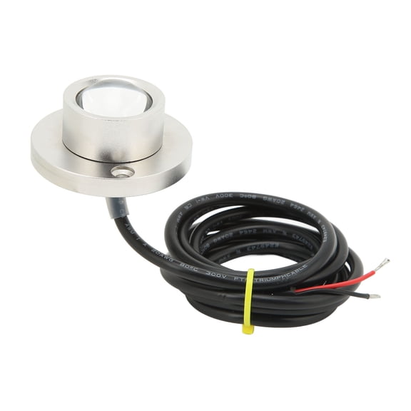 Thalyn Yacht Rear LED Light Boat Mount Underwater Light, Solid Structure Marine LED Underwater Light for Boat for Yacht for Marine Environment White
