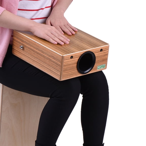 Thalyn cajon box Drum GECKO C-68Z Portable Traveling Cajon Box Drum Hand Drum Wood Percussion Instrument with Strap Carrying Bag