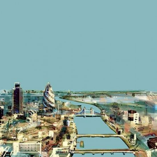 Thames Canvas Art - Christopher Farrell (24 x 24)
