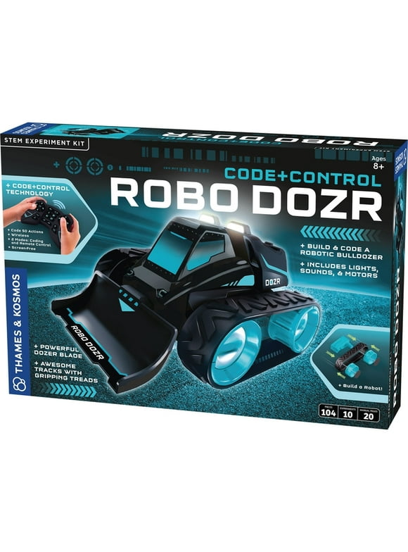Thames & Kosmos 990301019 Code Control Robo Dozr Build and Code Robot
