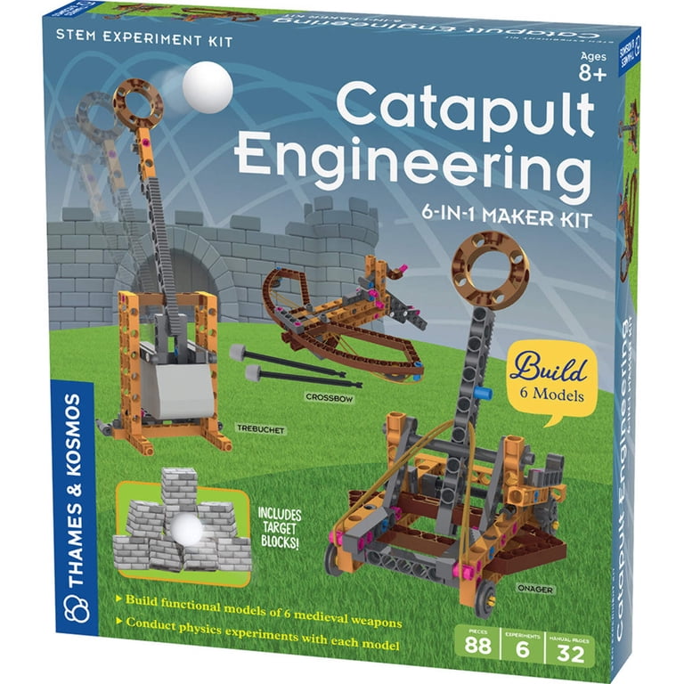 Thames & Kosmos Catapult Engineering Maker Kit, 6-in-1 - Walmart.com