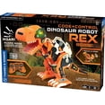 thumbnail image 1 of Thames & Kosmos Code+Control Dinosaur Robot REX Robotics & Engineering STEM Kit | Build & Program a Robotic T. Rex | Includes Sensor, Motor, Lights & Sounds | No App Required | Ages 8+, 1 of 5