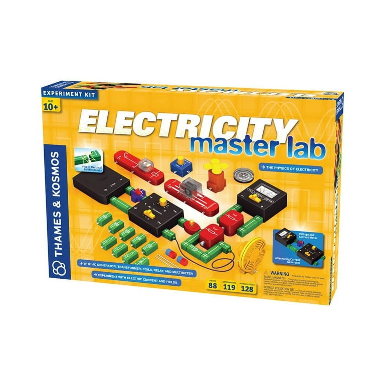 Thames & Kosmos Electricity Master Lab Science Kit - Walmart.com