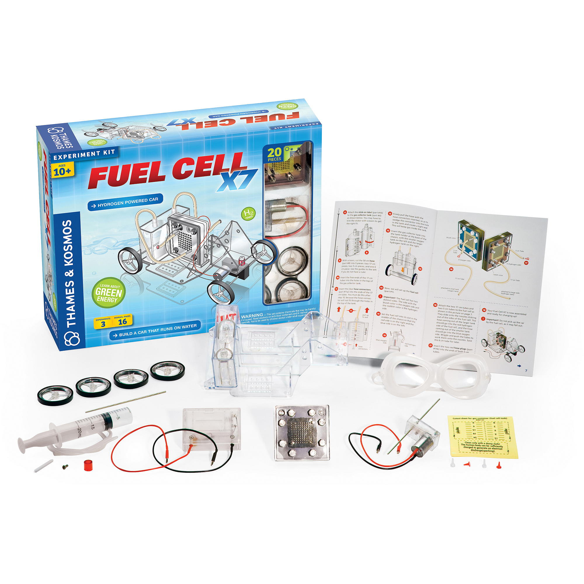Thames & Kosmos Fuel Cell X7 Science Experiment Kit