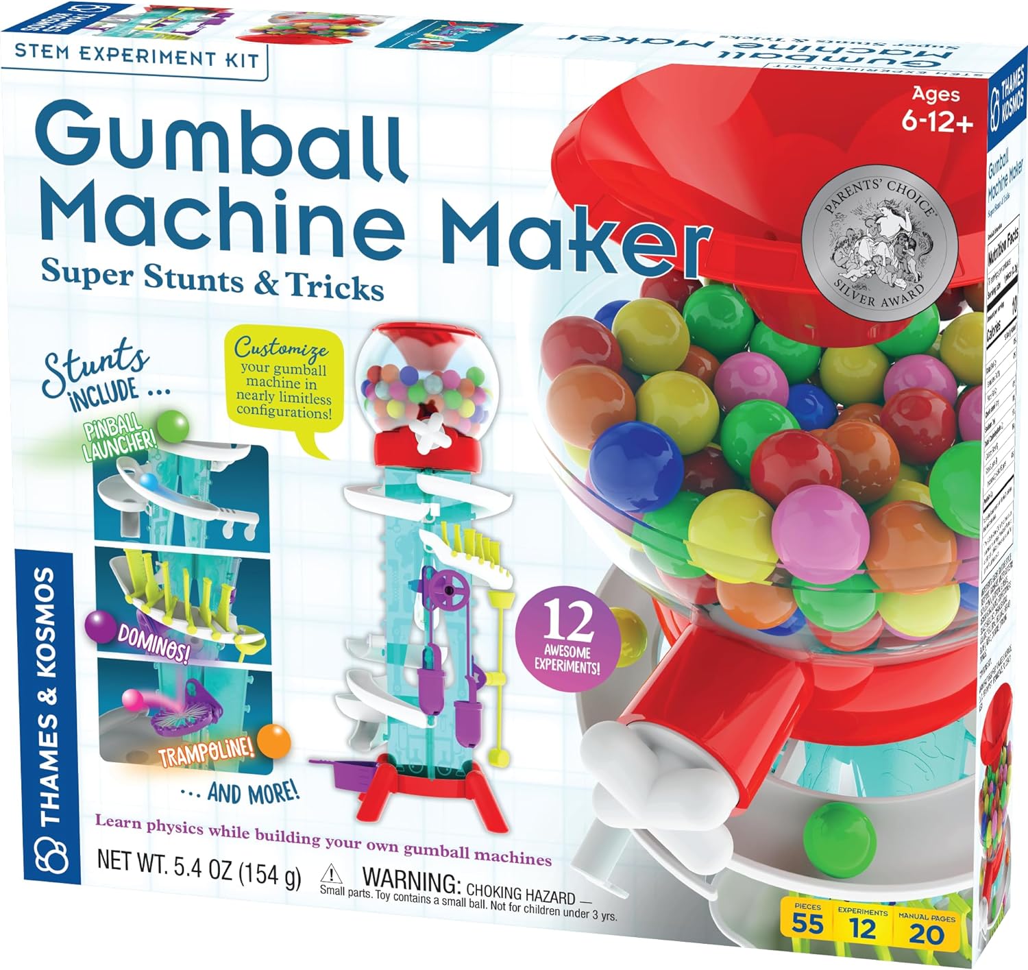 Thames & Kosmos Gumball Machine Maker Lab Build Machines with Physics