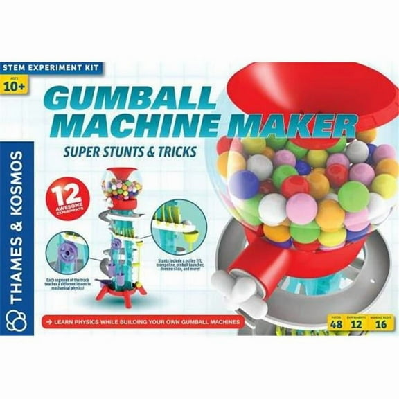 Thames & Kosmos Gumball Machine Maker - Super Stunts & Tricks