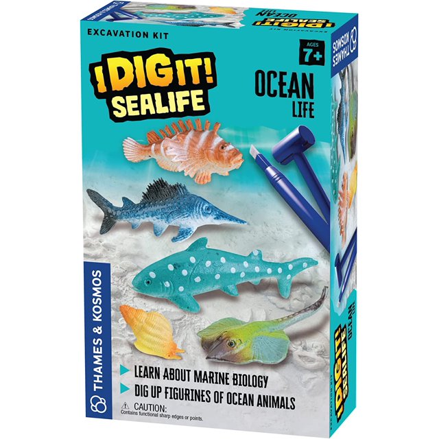 Thames & Kosmos I Dig It! Sealife Ocean Life Excavation Kit Explore