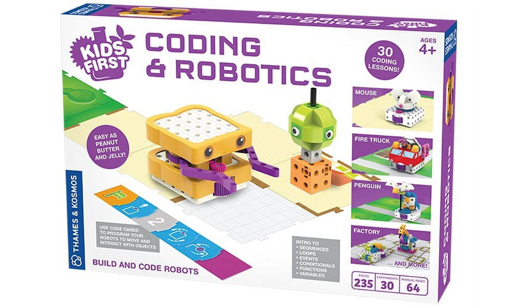 Kids First Coding & Robotics | No App Needed | Grades K-2 | Intro To  Sequences, Loops, Functions, Conditions, Events, Algorithms, Variables |  Parents