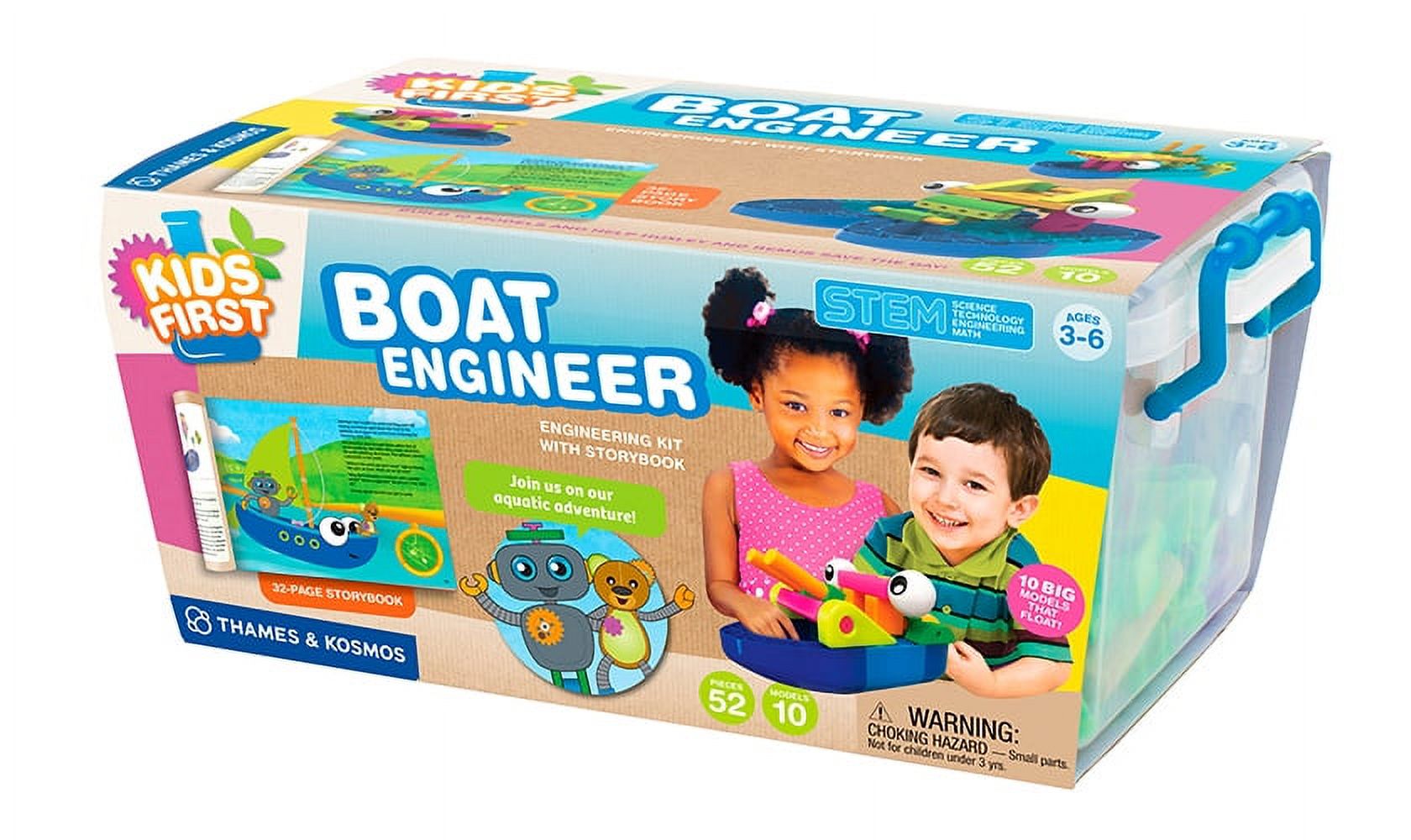 Thames & Kosmos Kids First Boat Engineer Stem Toy - image 1 of 7