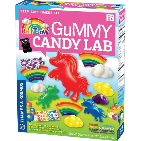 Thames & Kosmos Rainbow Gummy Candy Lab Unicorns Clouds Rainbows