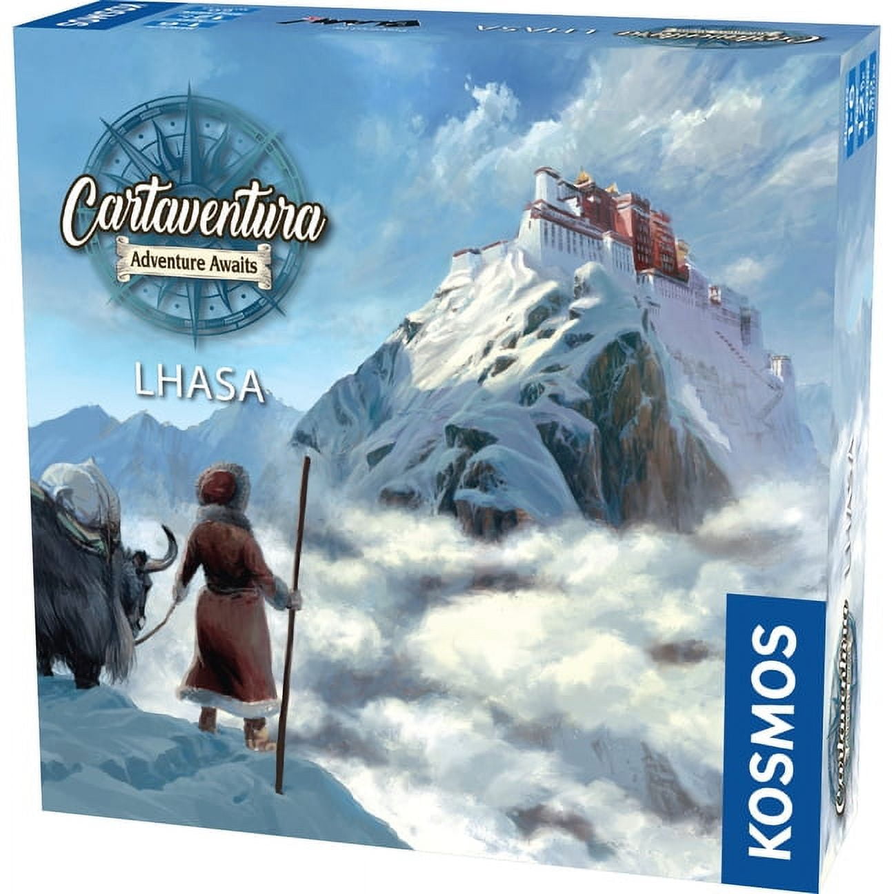 Thames & Kosmos THK682521 Cartaventura Lhasa Board Game