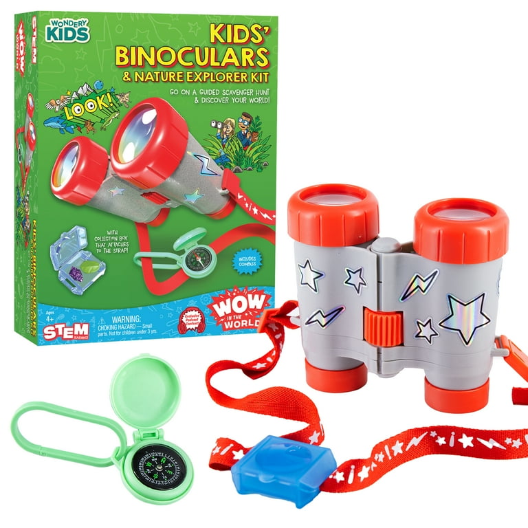 Kids' Binoculars & Nature Explorer Kit Wow in the World Kids' Binoculars & Nature Explorer Kit Wow in the World