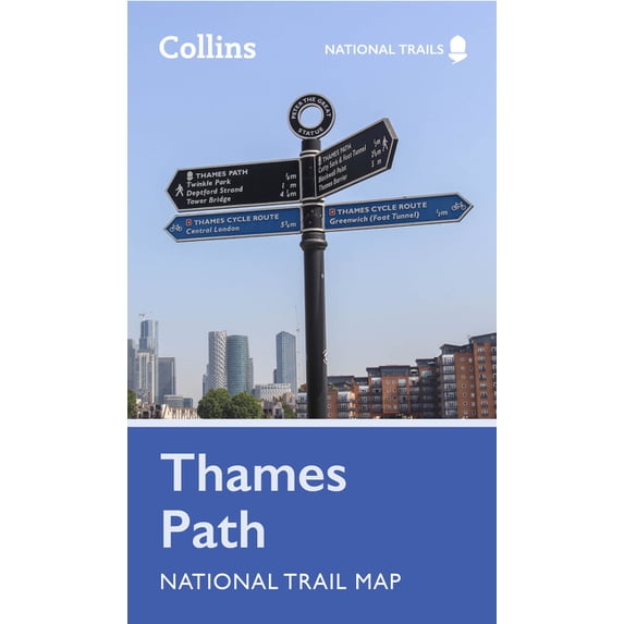 Thames Path National Trail Map (Sheet map, folded)