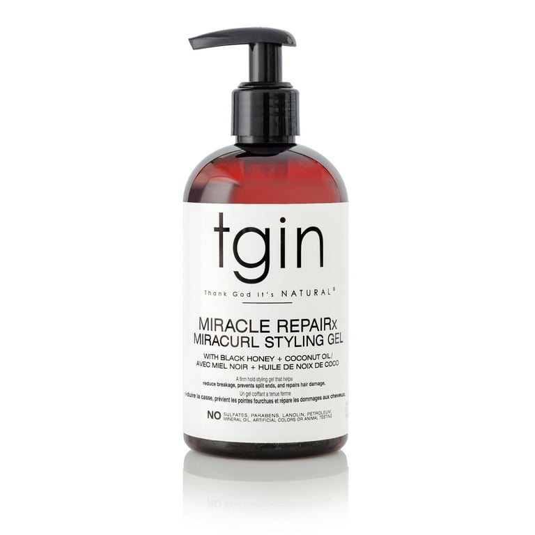 ★新品未開封　★TQ ジェル＋★TQ整体チップ　★健康　★コスメ　★全身　★髪 Thank GOD It's Natural (tgin) Miracle RepaiRx Miracurl Styling Gel