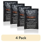 (4 pack) Thank God It's Natural (tgin) Honey Miracle Mask Packet - 1.75 oz., Damaged Hair, Moisturizing