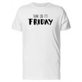 thumbnail image 1 of Thank God Its Friday Brush Quote T-Shirt Men -Image by Shutterstock, Male Small, 1 of 4