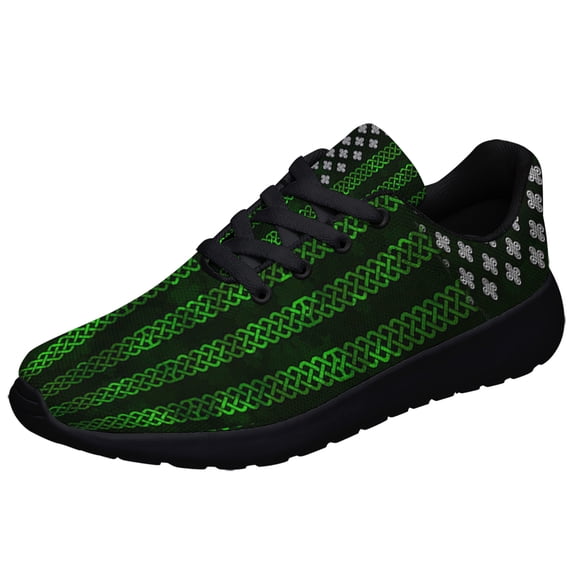 Thank God i am Irish Shoes Sneakers for Women Men Black Size 7.5