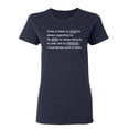 thumbnail image 1 of Thank My Legs For Always Supporting Me Sarcastic Novelty Gift Idea Adult Humor Funny Women's Casual Tees, 1 of 3