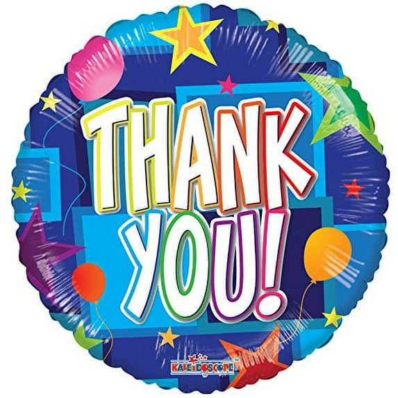 Thank You 18" Mylar Balloon Bulk (5 Pack)