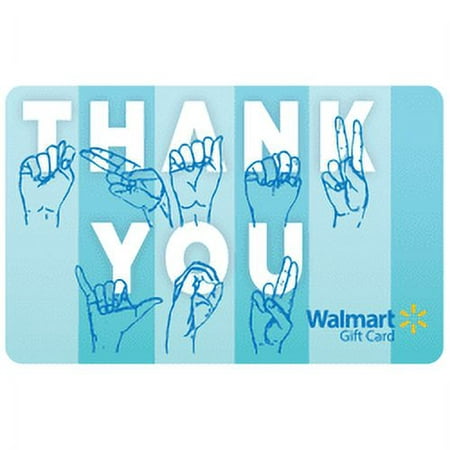 Thank You ASL Walmart eGift Card