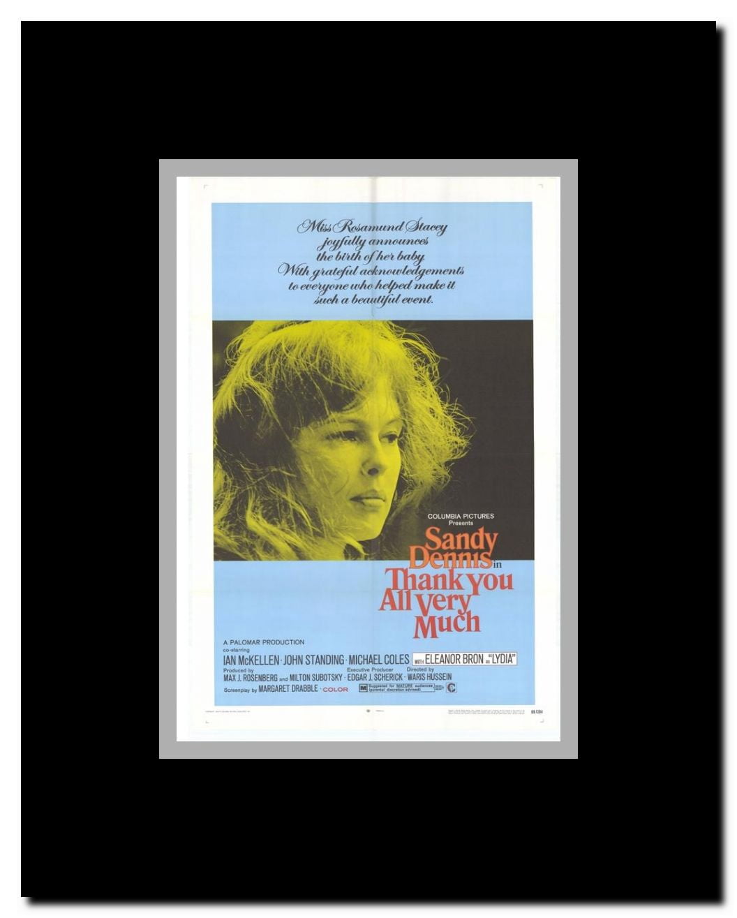Thank You All Very Much Framed Movie Poster