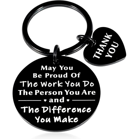 Thank You Boss Gifts for Coworker Supervisor Appreciation Gifts for Coworker Gifts Teacher Coach Leader Retirement Keychain Going Away Gift Birthday Boss Day Goodbye Retirement Gifts for Women Men