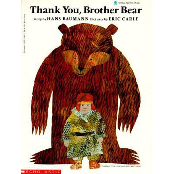 Pre-Owned Thank You, Brother Bear, 9780590254878, 0590254871, Paperback,