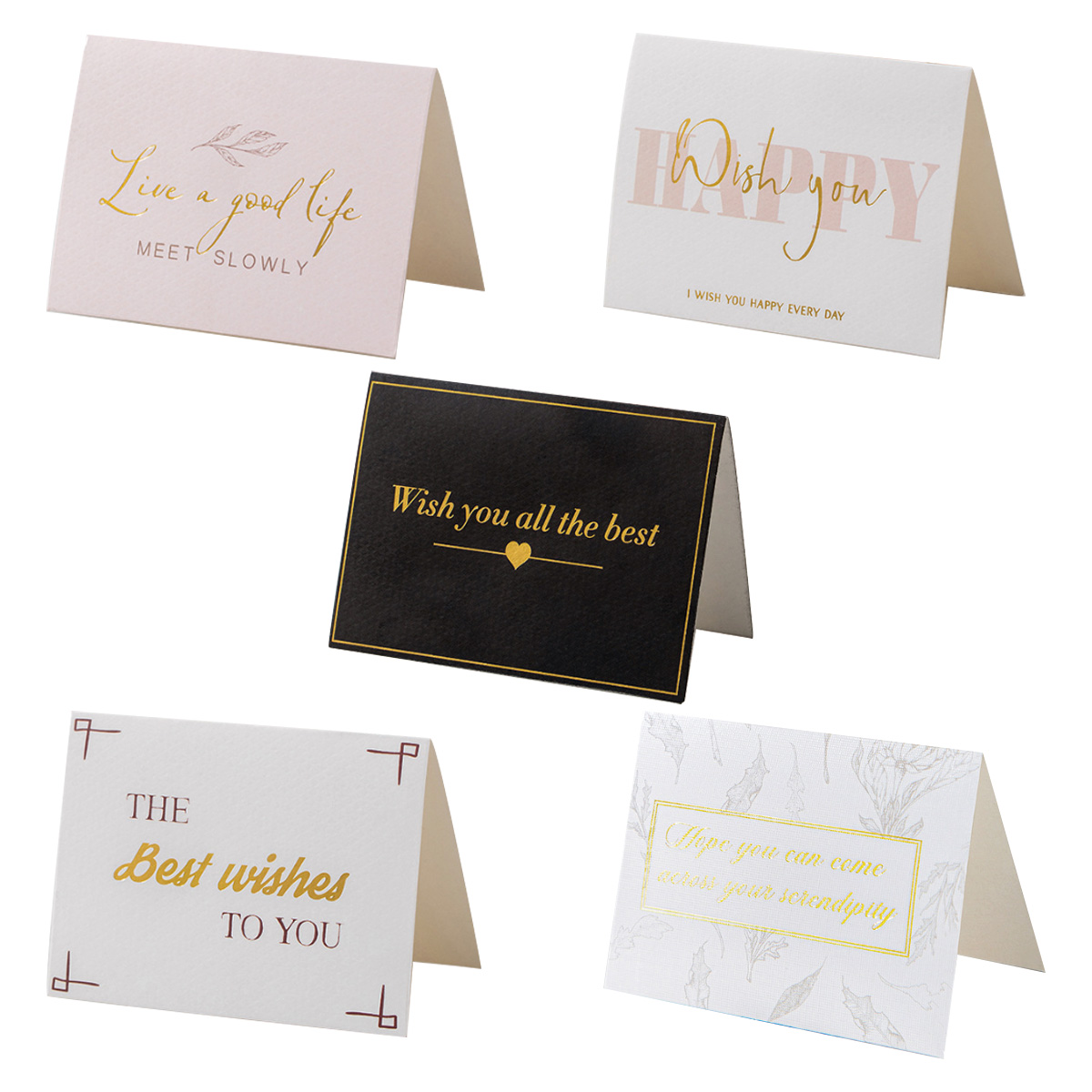Thank You Cards Set With Envelopes - Blank White Inside - Bulk Pack Of ...