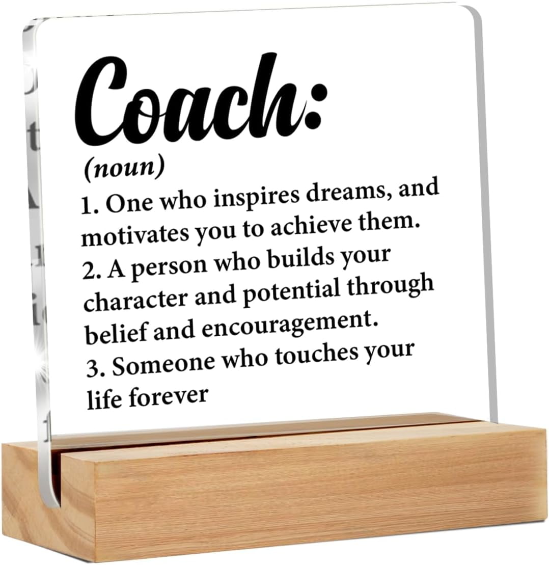 Thank You Coach Gifts for Women Men, Gift for Coach Trainer, Coach ...