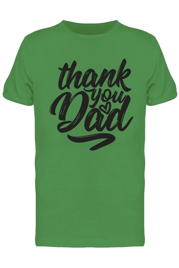 Thank You Dad Graphic Tee Men's -Image by Shutterstock