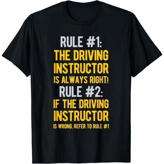 Thank You Driving Instructor Funny Appreciation For Driver T-Shirt