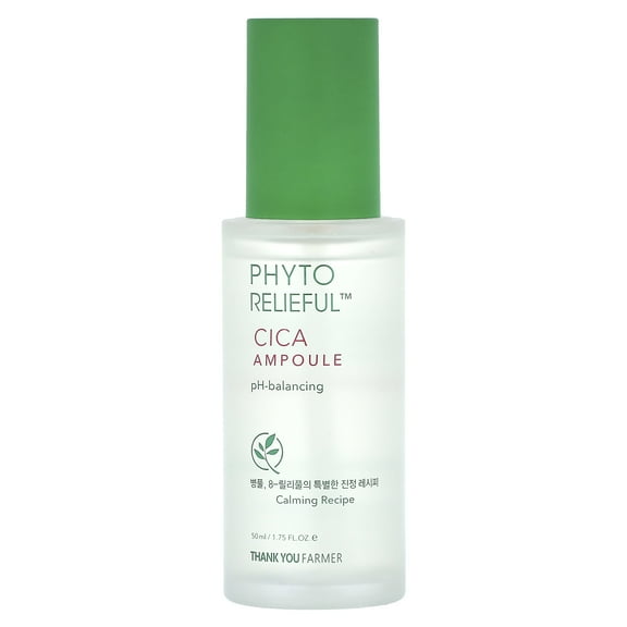 Thank You Farmer Phyto Relieful, Cica Ampoule, 1.75 fl oz (50 ml)