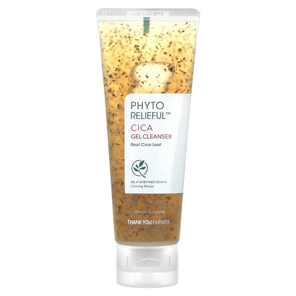 Thank You Farmer Phyto Relieful, Cica Gel Cleanser, 4.22 fl oz (120 ml)