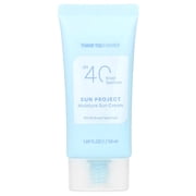 Thank You Farmer Sun Project, Moisture Sun Cream, SPF 40, 1.69 fl oz 50 ml