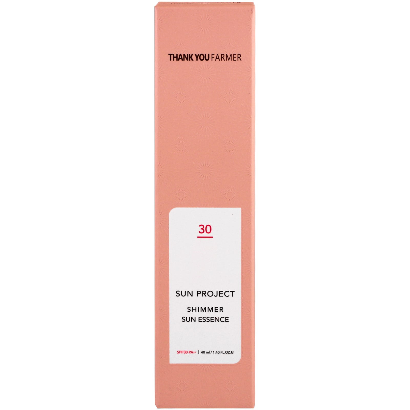 Thank You Farmer Sun Project Shimmer Sun Essence SPF30 PA++ - 1.40 oz