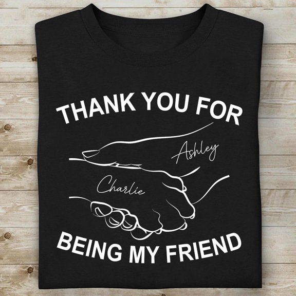 Thank You For Being My Friend Custom Dog Cat, ANANDHIS-Shirts